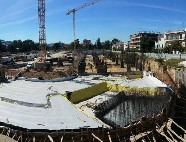 Αντίστροφη μέτρηση για την ΑΕΚ - Το γήπεδο της Νέας Φιλαδέλφειας παίρνει σάρκα και οστά (φωτό, βίντεο)